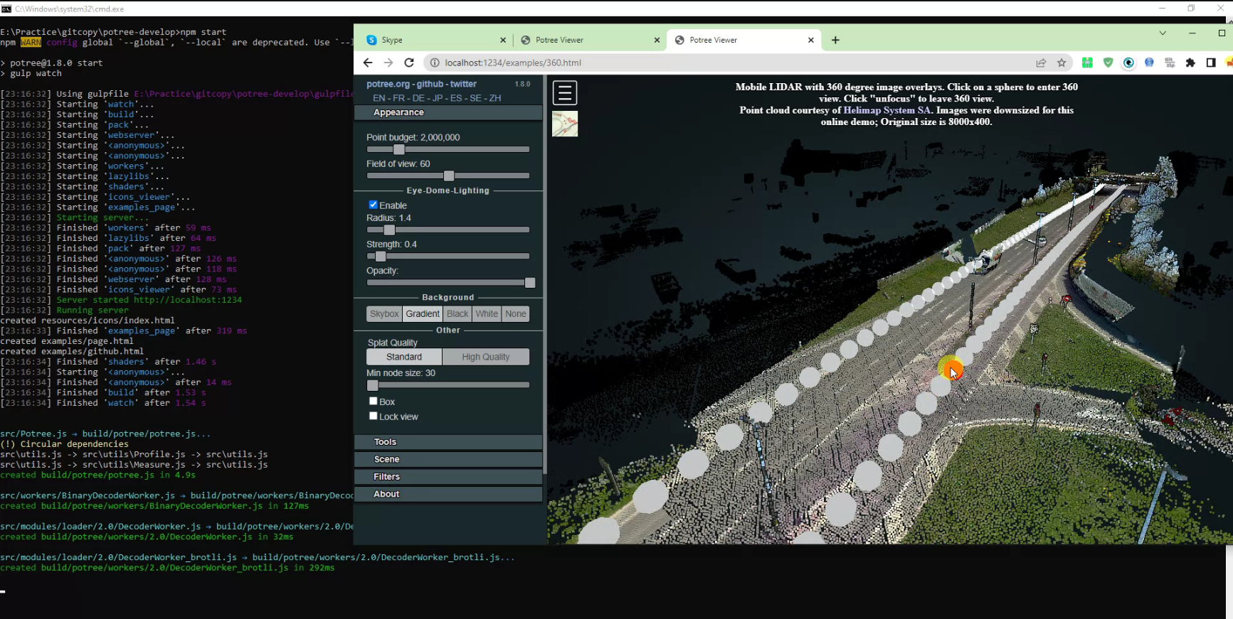 Web 3D project